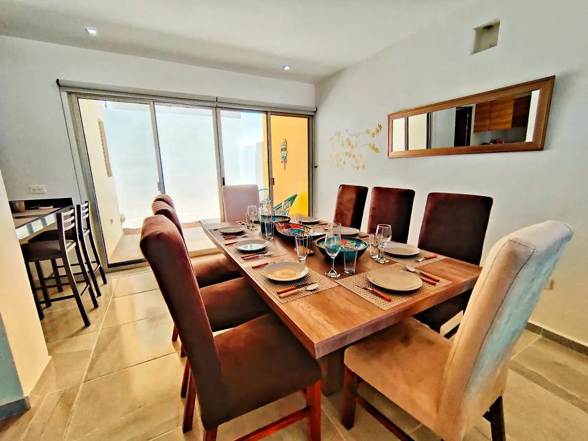 Amazing House Ideal For Families In Cancún Casa de Férias